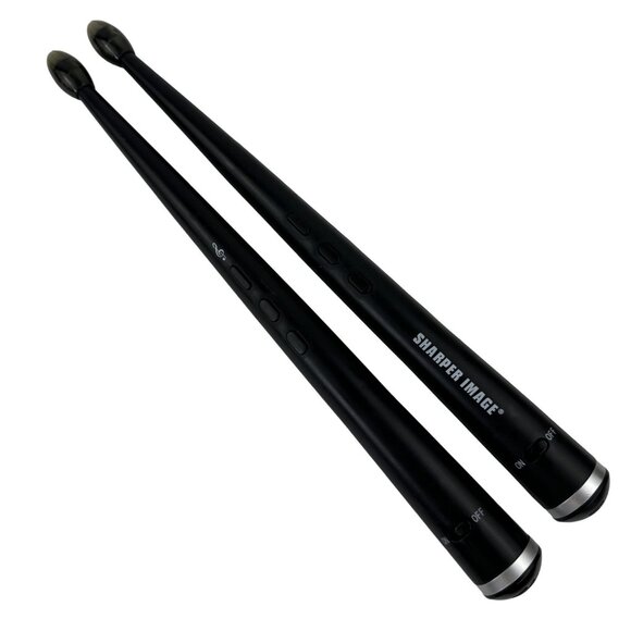 Sharper Image Electronic Drumsticks With Lights Sound Effects Musical 14" Tested - Picture 1 of 9